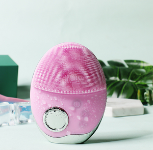 Ooid ultrasonic vibration face and skin wash brush